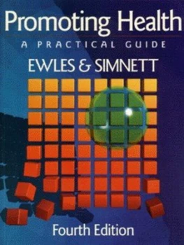 Image of Promoting Health by Linda Ewles Book