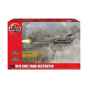 image of M10 GMC Tank Destroyer 1:35 Tank Air Fix Model Kit