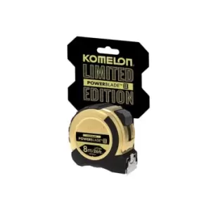 Image of Komelon Limited Edition Gold PowerBlade II 8m/26ft (Width 27mm)