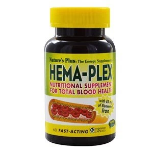 Image of Natures Plus Hema Plex Capsules 60 Capsules
