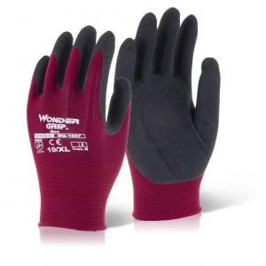 Image of Wonder Grip Glove Neo OilWet Resistance 2XL Red Pack 12 Ref WG1857XXL