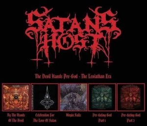 image of The Devil Hands Pre-God - The Leviathan Era by Satans Host CD Album