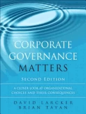 Image of corporate governance matters a closer look at organizational choices and th