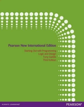 Image of Starting Out with Programming Logic and Design by Tony Gaddis Book