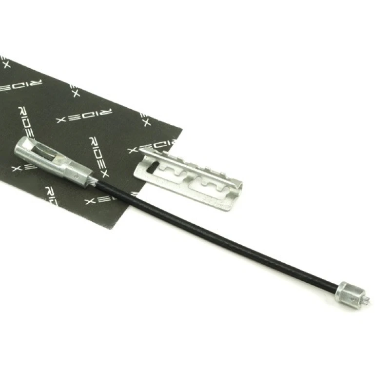 Image of RIDEX 124C0159 Brake Cable Left, 128mm Cable,parking brake (124)