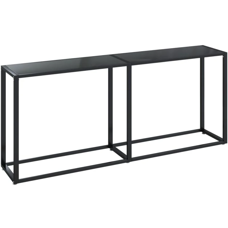 Image of VIDAXL Console Table Black 180x35x75.5cm Tempered Glass Vidaxl 8720286462805