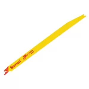 Image of Starrett BT121014-5 Bi-Metal Reciprocating Blade, Tapered 300mm 10-14 TPI (Pack 5)