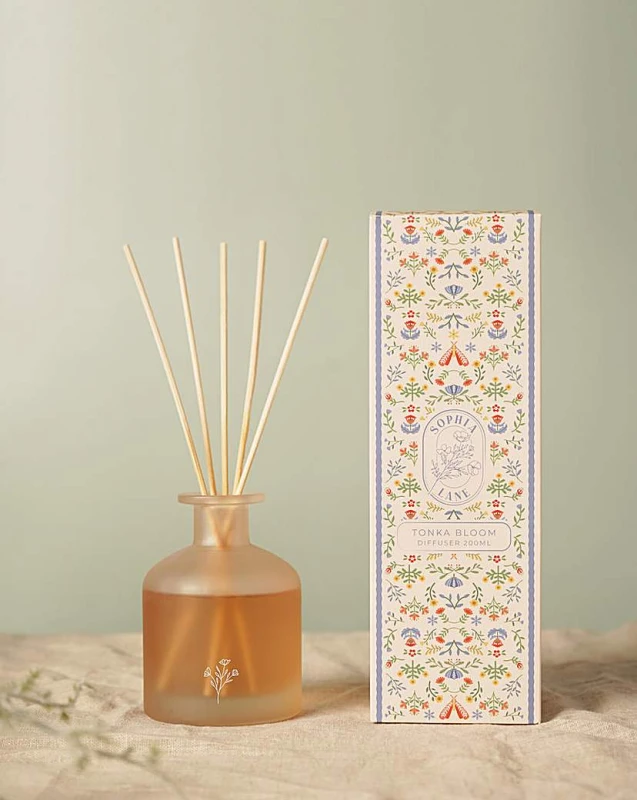 Image of Sophia Lane Sophia Lane Tonka Bloom Diffuser Stone - Sophia Lane Stone Female ZS41801