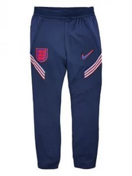 image of Boys, Nike Junior England Strike Training Pants - Navy, Size L (12-13 Years)