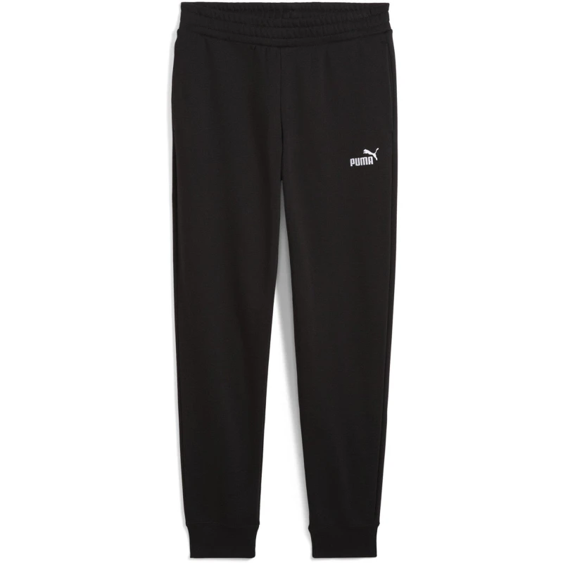 Image of Puma Essentials Logo Slim Trousers Womens Black/White female 12 (M)