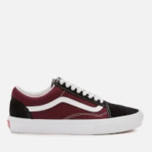Image of Vans Mens Old Skool P&C Trainers - Black/Port Royale - UK 10