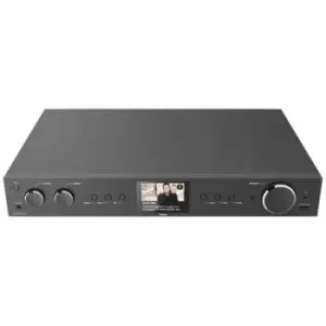 Image of Hama DIT2105SBTX Desk radio Internet, DAB+, DAB, FM Bluetooth, USB, WiFi, Internet radio Black