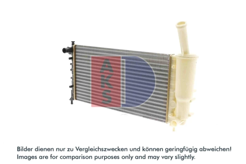 Image of AKS DASIS 080073N Engine radiator Mechanically jointed cooling fins Radiator,engine cooling (470)