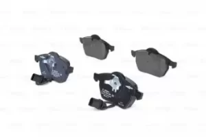 Image of Bosch 0986424482 BP250 Brake Pad Set Disc Brake Front Axle