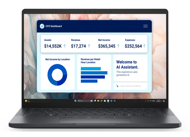 Image of Dell Pro 13 Premium PA13250 Copilot+ PC Intel Core Ultra 5 236V 16GB RAM 512GB SSD 13.3" Windows 11 Pro Business Laptop 9XTX5