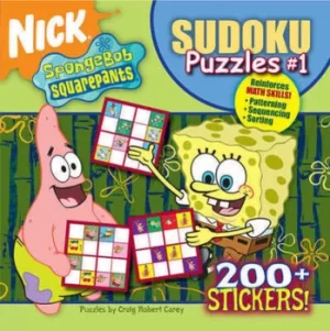 Image of SpongeBob SquarePants Easy Sudoku Puzzles #1 by Nickelodeon