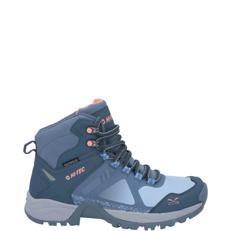 Image of Hi-Tec 'V-Lite Psych' Hiking Boots Turquoise