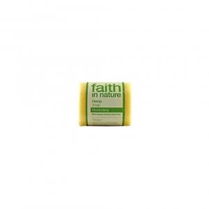 image of Faith In Nature - Hemp & Lemongrass Pure Soap 100g