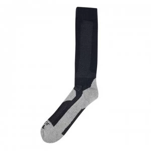 Image of Karrimor Merino Fibre Midweight Walking Socks Mens - Navy/Grey
