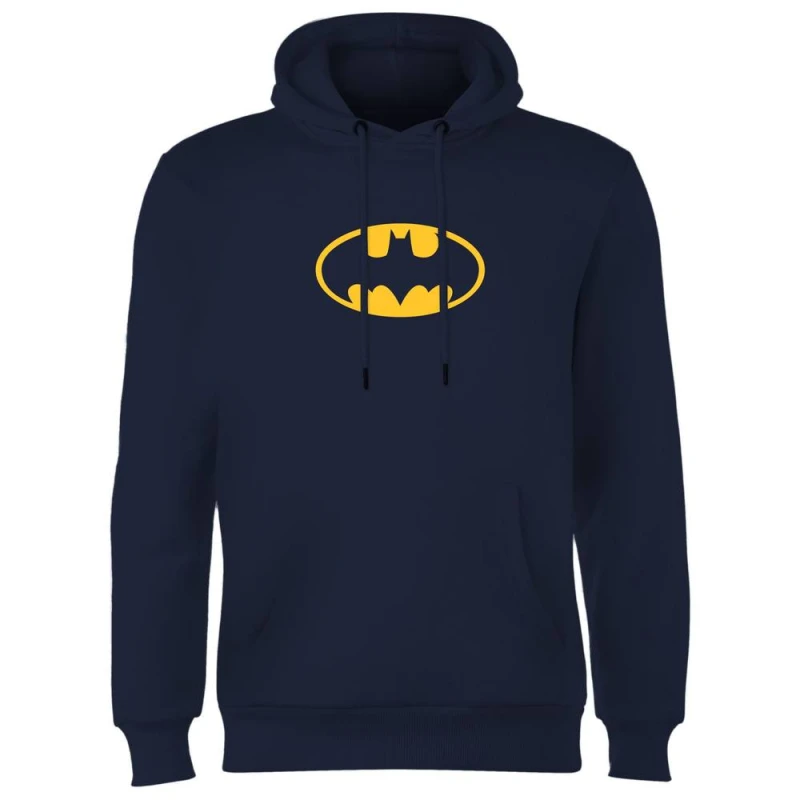 Image of Justice League Batman Logo Hoodie - Navy - S