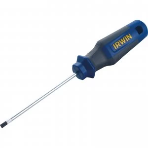 image of Irwin Pro Comfort Slotted Screwdriver 4mm 100mm