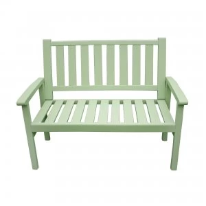 image of Royalcraft Porto Green 2 Seater Bench Homestead