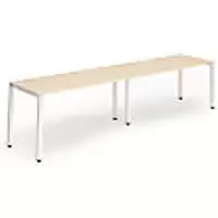 Image of dynamic Computer Desk Evolve Plus BR212MPEW Maple 2400 mm x 800 mm x 730 mm