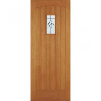 Image of LPD External Hardwood COTTAGE Lead Glazed Front Door M&T - 813mm x 2032mm