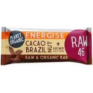 image of Planet Organic Cacao Brazil Nut Energise Bar 30g