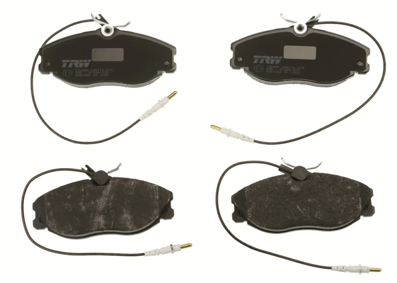Image of TRW GDB1423 Brake pad set incl. wear warning contact Brake Pad Set,disc brake (402)