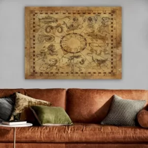 Image of 413935870_70100 Multicolor Decorative Canvas Painting