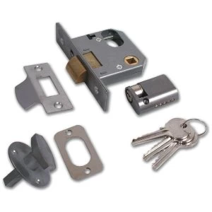 image of Union 2332 Mortice Nightlatch cw Cylinder and Turn