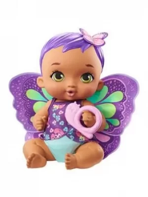 Image of My Garden Baby Feed & Change Baby Butterfly Doll In Purple