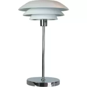 image of Dyberg Larsen Table Lamp Matt White 31cm