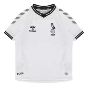 Image of Hummel Oldham Athletic Third Shirt 2021 2022 Juniors - White