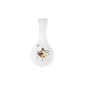 Image of Price & Kensington Country Hens Spoon Rest, White