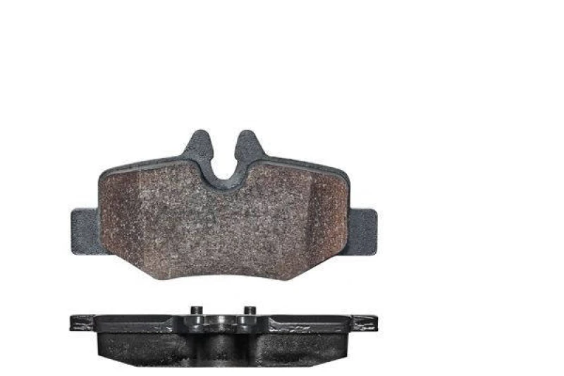 Image of VALEO 872008 Brake pad set OPTIPACK for LCV Rear Axle, with integrated wear warning contact, for difficult operating conditions Brake Pad Set,disc br