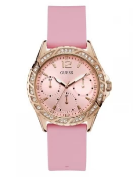 image of Guess Rhinestone Analogue Watch