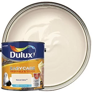 Image of Dulux Easycare Washable & Tough Natural Calico Matt Emulsion Paint 2.5L