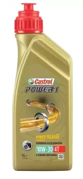 Image of Power 1 4T - 4 Stroke - 10W-30 - Semi Synthetic - 1 Litre 15042E Castrol