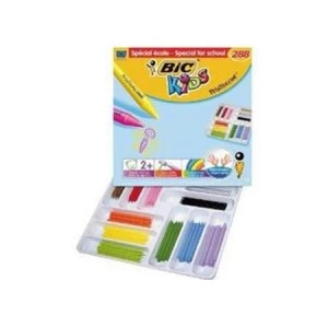 Bic Kids Plastidecor Class Pack Crayons Assorted Pack of 288