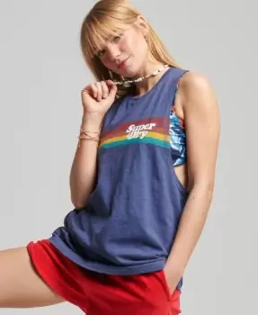 Image of Superdry Vintage Cali Stripe Vest