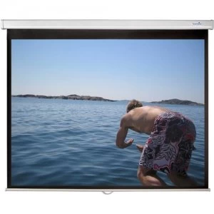 image of Sapphire 100" SWS180B Manual Projector Screen