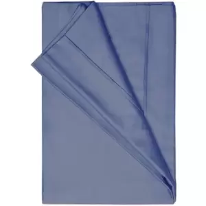 Image of Belledorm 200 Thread Count Egyptian Cotton Flat Sheet (Double) (Storm) - Storm