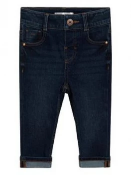 image of Mango Baby Boys Jeans - Dark Blue