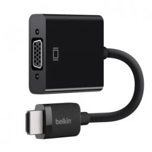 Image of Belkin AV10170BT video cable adapter 2.5 m VGA (D-Sub) HDMI Type A (Standard) Black