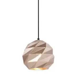 image of Netlighting Modern Hanging Pendant Golden 1 Light, E27 - ITLPND-2424-1S-GD