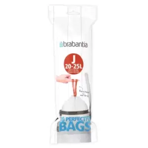 image of Brabantia Bin Liners PerfectFit Bin Bags 23L (Size J)