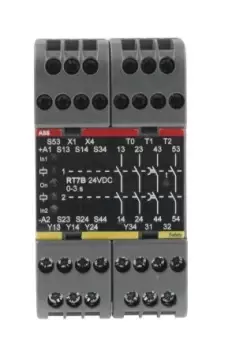 Image of Abb 2Tla010028R1000 Relay, Safety, 4No, 1Nc, 250Vac, 6A