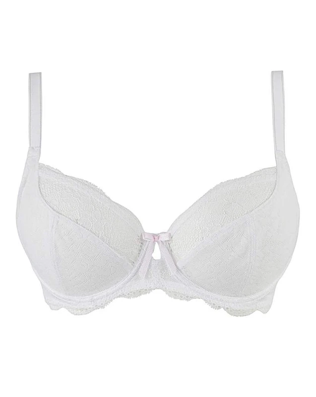Image of Freya Freya Fancies Plunge Wired Bra White White - Freya - Size: 32C White Female 32C YC50637